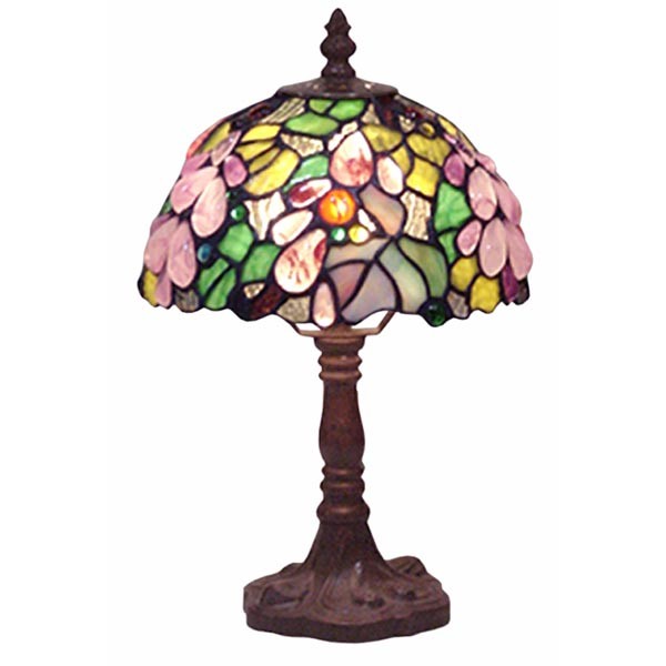 Tiffany Embosed Grape Small Lamp